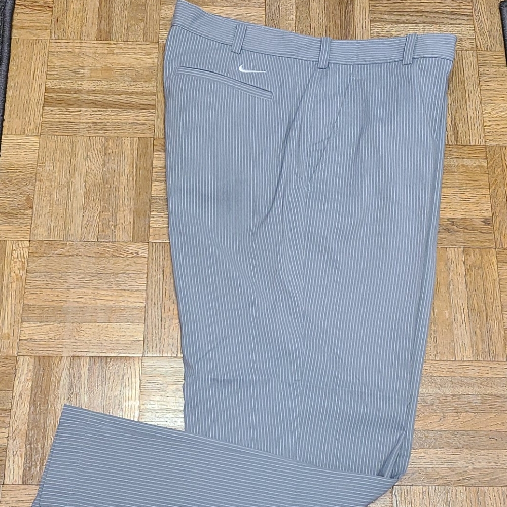 Nike Gray Striped Men's Pants